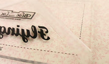 Load image into Gallery viewer, Flying Geese "BLOC LOC" Ruler with Squaring-Up Groove 2.5" x 4.5" (2" x 4" finished)