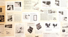 Load image into Gallery viewer, Ephemera, Singer Featherweight Paper, Collage & Decor Scrap (Varied Set of 10)