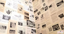 Load image into Gallery viewer, Ephemera, Singer Featherweight Paper, Collage & Decor Scrap (Varied Set of 10)