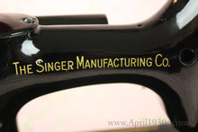 Load image into Gallery viewer, Singer Featherweight 221 Sewing Machine, BLACKSIDE AG004*** (SOLD)