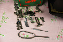 Load image into Gallery viewer, Singer Featherweight 221 Sewing Machine, French Centennial EG964***
