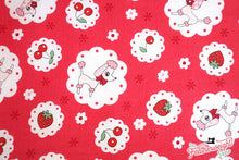 Load image into Gallery viewer, Fabric, French Poodle Doily, 30's Collection - FAT QUARTER BUNDLE