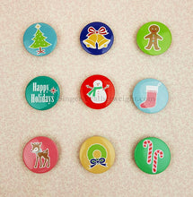 Load image into Gallery viewer, Magnet Set, Cozy Christmas by Lori Holt