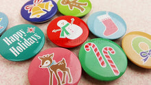 Load image into Gallery viewer, Magnet Set, Cozy Christmas by Lori Holt