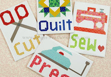 Load image into Gallery viewer, Magnet Set, Cut Press Sew Quilt by Lori Holt