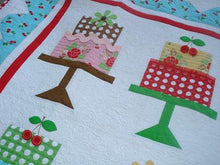 Load image into Gallery viewer, PATTERN, Bee in my Bonnet Cake Walk Quilt Pattern by Lori Holt