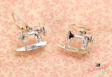Load image into Gallery viewer, Jewelry, Singer FEATHERWEIGHT 221 Sterling Silver, EARRINGS