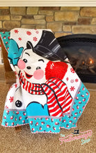 Load image into Gallery viewer, Fabric, Sweet Christmas Snowman Panel