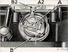 Load image into Gallery viewer, Throat / Needle Plate, Graduated - Singer Featherweight Model 221