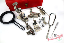 Load image into Gallery viewer, Singer Featherweight 222K Sewing Machine, RED "S" ES165***