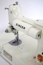 Load image into Gallery viewer, Singer Featherweight 221K Sewing Machine, WHITE EV963***