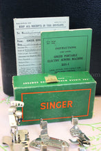 Load image into Gallery viewer, Singer Featherweight 221 Sewing Machine GOLDEN GATE SAN FRANCISCO Edition AF090***
