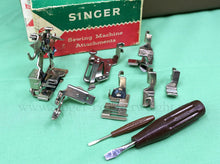 Load image into Gallery viewer, Singer Featherweight 221J Sewing Machine, TAN ES658***
