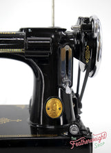Load image into Gallery viewer, Singer Featherweight 221 Sewing Machine, AF391*** - Corduroy Insert - RARE