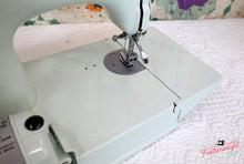 Load image into Gallery viewer, Singer Featherweight 221K Sewing Machine, WHITE EV942***