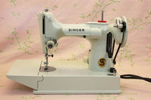 Load image into Gallery viewer, Singer Featherweight 221 Sewing Machine, WHITE EV982***