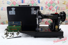 Load image into Gallery viewer, Singer Featherweight 221 Sewing Machine, AM656***