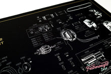 Load image into Gallery viewer, Servicing Mat, Featherweight Schematic