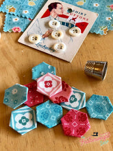 Load image into Gallery viewer, 1/2" Inch Hexagons Iron-On Papers For English Paper Piecing x 1000