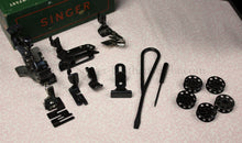 Load image into Gallery viewer, Singer Featherweight 221 Sewing Machine, Rare BLACKSIDE AG011***