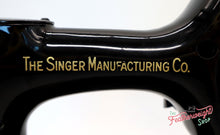 Load image into Gallery viewer, Singer Featherweight 221 Sewing Machine, Centennial: AK579***