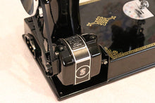 Load image into Gallery viewer, Singer Featherweight 221 Sewing Machine, AF384*** - Top Decal and Corduroy Insert - RARE