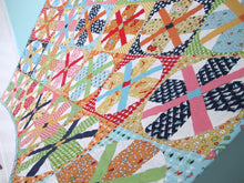 Load image into Gallery viewer, PATTERN, Bee in my Bonnet Tumble Dry Quilt Pattern by Lori Holt