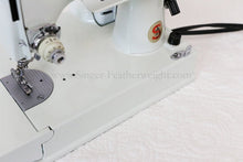 Load image into Gallery viewer, Singer Featherweight 221 Sewing Machine, WHITE EV893***