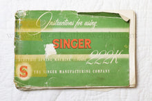Load image into Gallery viewer, Singer Featherweight 222K Sewing Machine, RED "S" ER0230**