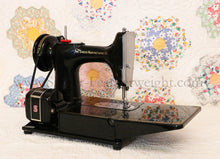 Load image into Gallery viewer, Singer Featherweight 222K Sewing Machine, RED "S" ER0230**