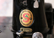 Load image into Gallery viewer, Singer Featherweight 222K Sewing Machine, RED "S" ER0230**