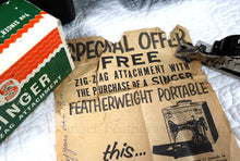 Load image into Gallery viewer, Singer Featherweight 221 Sewing Machine, AL196*** - Original Provenance!!!