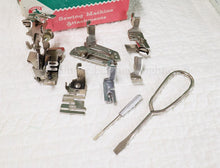 Load image into Gallery viewer, Singer Featherweight 221K Sewing Machine, WHITE EV903***