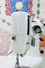 Load image into Gallery viewer, Singer Featherweight 221K Sewing Machine, WHITE EV903***