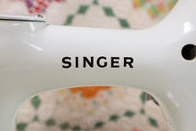 Load image into Gallery viewer, Singer Featherweight 221K Sewing Machine, WHITE EV903***