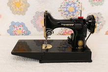 Load image into Gallery viewer, Singer Featherweight 221 Sewing Machine, AL721*** GOLD PLATED!!!