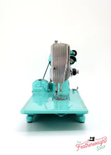 Load image into Gallery viewer, Singer Featherweight 222K Sewing Machine EL6858** - Fully Restored in Tiffany Blue