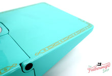 Load image into Gallery viewer, Singer Featherweight 222K Sewing Machine EL6858** - Fully Restored in Tiffany Blue