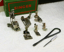 Load image into Gallery viewer, Singer Featherweight 221K Sewing Machine RED "S" ES170***