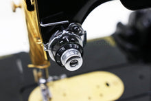 Load image into Gallery viewer, Singer Featherweight 222K Sewing Machine EK634*** GOLD PLATED!!!