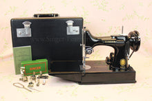 Load image into Gallery viewer, Singer Featherweight 221 Sewing Machine, AL565***