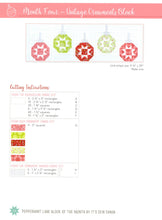 Load image into Gallery viewer, PATTERN BOOK, Peppermint Lane Block of the Month