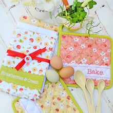 Load image into Gallery viewer, Set of 3 Tea Towels by Fig Tree & Co - Chantilly