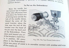 Load image into Gallery viewer, Machine Sewing Book, Singer 1953