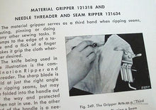 Load image into Gallery viewer, Machine Sewing Book, Singer 1953