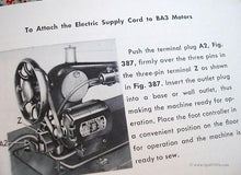 Load image into Gallery viewer, Machine Sewing Book, Singer 1953