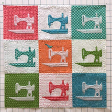 Load image into Gallery viewer, PATTERN, "Flock of Singers" Wall-Hanging Quilt