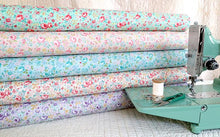 Load image into Gallery viewer, Fabric, Mixed Garden Floral Chintz, 30's Collection - FAT QUARTER BUNDLE