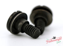 Load image into Gallery viewer, Screw, Singer Featherweight Bed Extension Screws & Washers Set of 2 - (Vintage Original)
