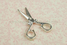 Load image into Gallery viewer, Jewelry, Sewing Scissors Sterling Silver, CHARM